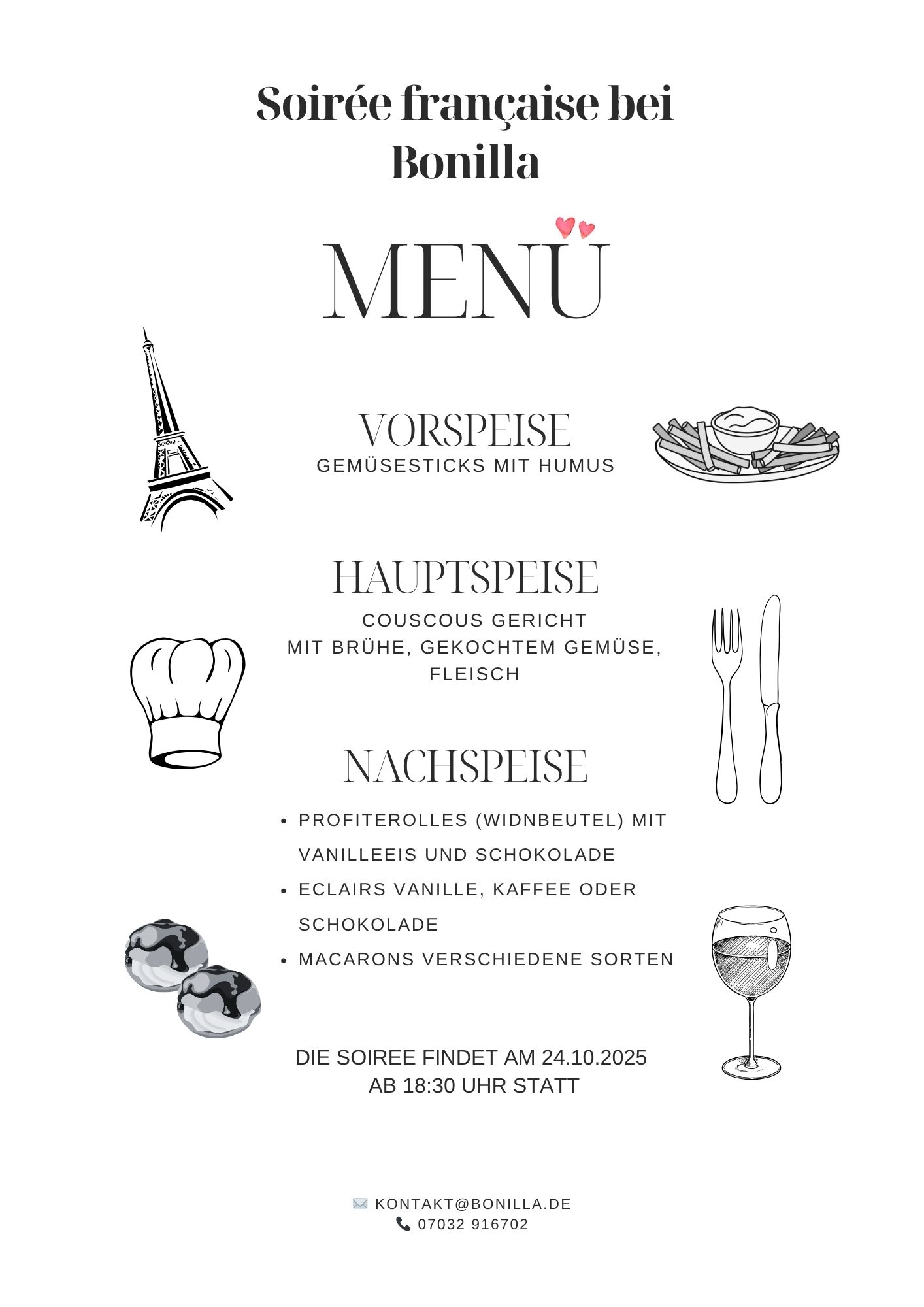 Menu-Soiree-francaise-bei-Bonilla
