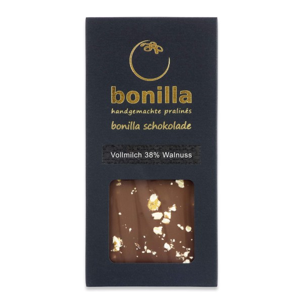 Vollmilch 38% Schokolade Walnuss
