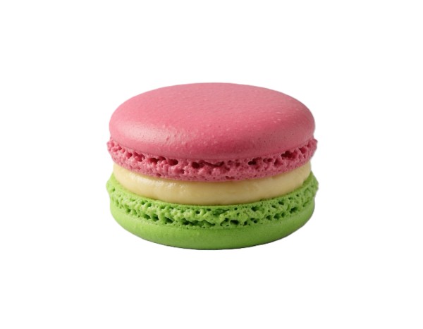 Macarons Erdbeer-Basilikum