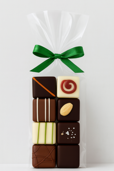 Pralinentüte ohne Alkohol mit 8 Pralinen