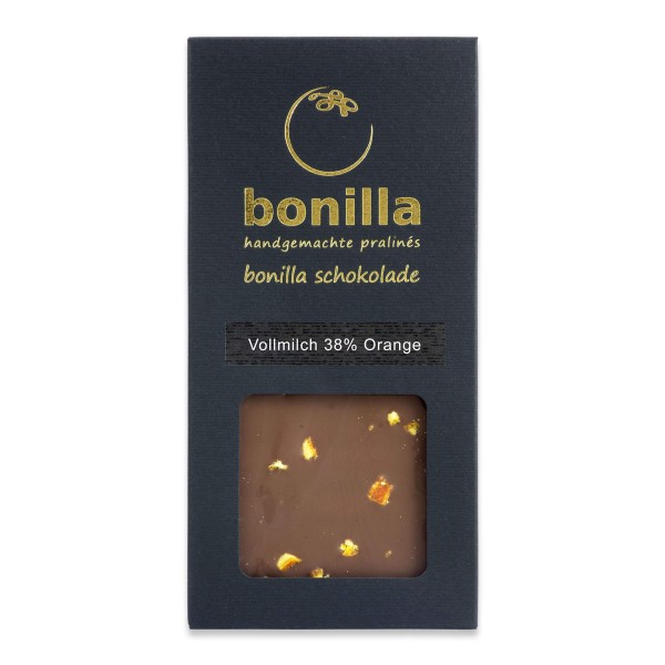 Vollmilch 38% Schokolade Orange