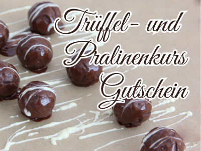 Gutschein Trüffel- und Pralinen-Kurs